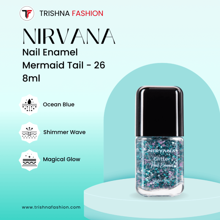Nirvana Color Nail Enamel – Mermaid Tail-26 8ml