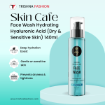 Skin Cafe Hydrating Hyaluronic Acid Face Wash with Seaweed Extract – 140ml
