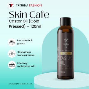 Skin Cafe Castor Oil (Cold Pressed) – 120ml