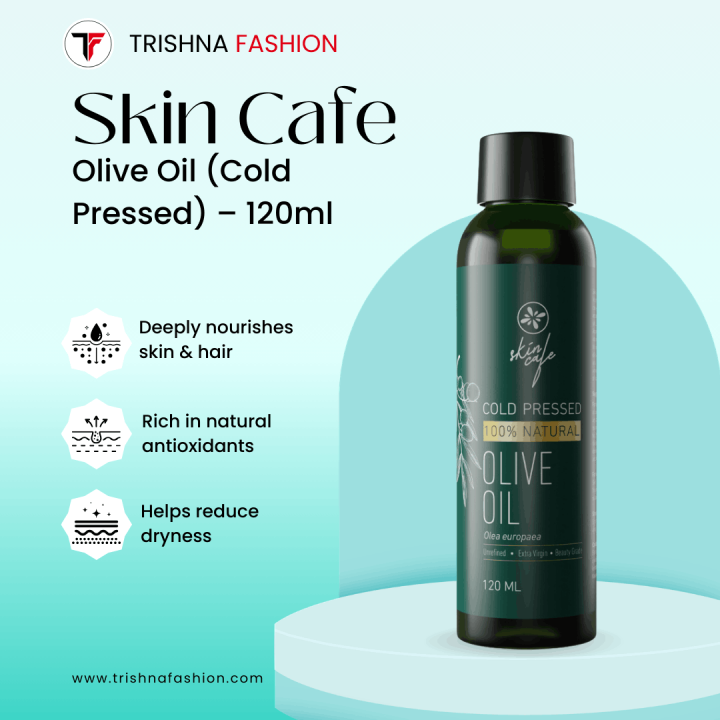 Skin Cafe Olive Oil (Cold Pressed) – 120ml